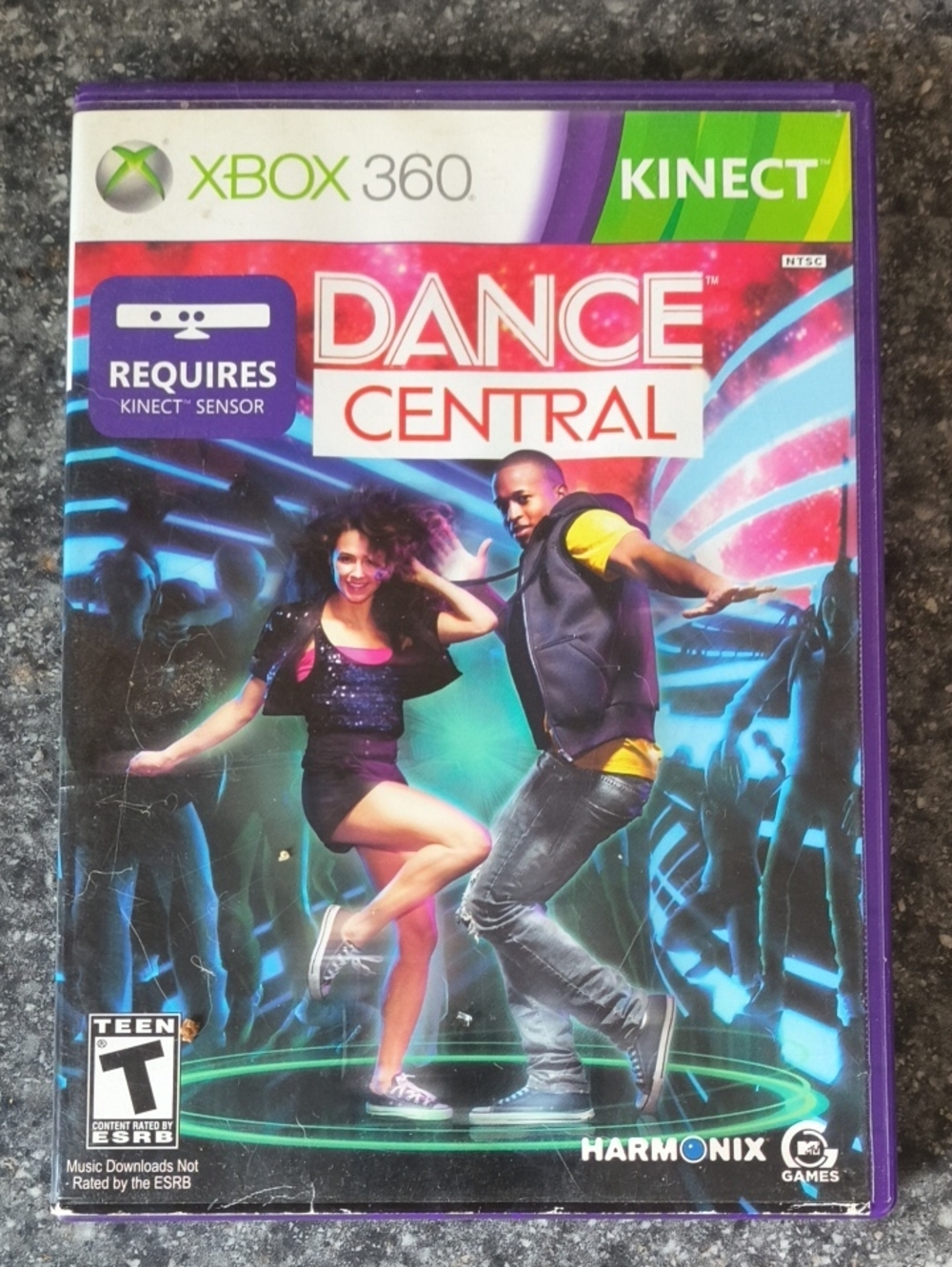 Dance Central (Xbox 360 Kinect) - Purple Case
